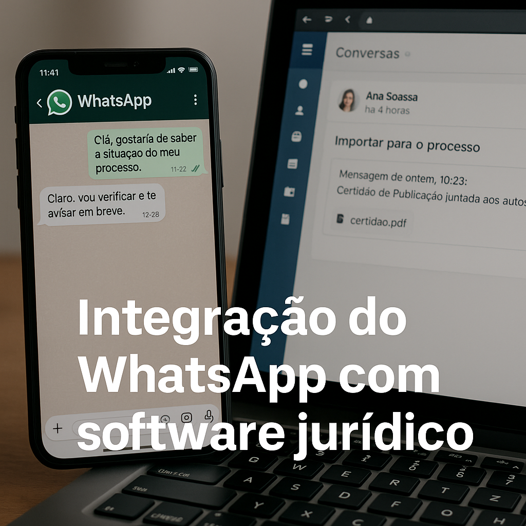 Software jurídico com Whatsapp