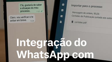 Software jurídico com Whatsapp
